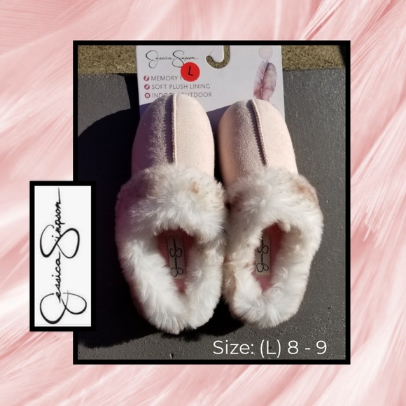 Jessica Simpson Shoes - Jessica Simpson Fur Clog Slipper Shoes
